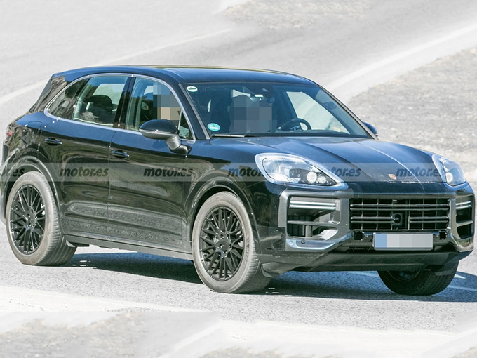 全新纯电动保时捷Cayenne官方谍照发布